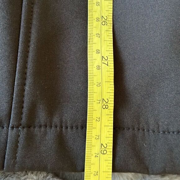 MICHAEL Michael Kors jacket black S multi zips hood assemetrical elegant. - Picture 12 of 16